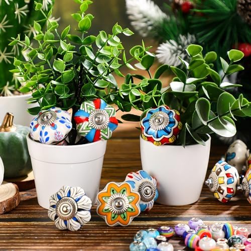 Tigeen 236 Pcs Garden Stake DIY Fairy Wand Plant Stake, Mushroom&Pumpkin - Image 4