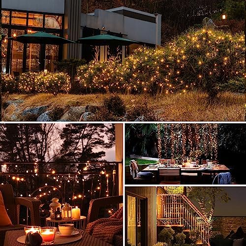 btfarm 12 Pack Solar String Lights Outdoor, Total 396FT 960LED Fairy Lights - Image 5