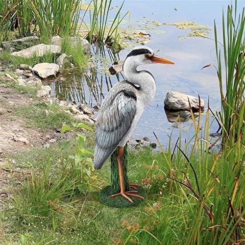 Design Toscano Gray Heron Coastal Bird Statue - Image 6