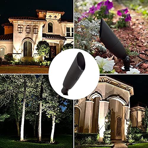 LED Spot Lights Outdoor LED Landscape Light 114 - Solid Aluminum Metal LED Garden Lights 12 Volt Landscape Lighting LED Yard Lights for Bright Long Lasting Home Garden Patio Area Lighting (No bulb) - Image 6