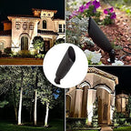 LED Spot Lights Outdoor LED Landscape Light 114 - Solid Aluminum Metal LED Garden Lights 12 Volt Landscape Lighting LED Yard Lights for Bright Long Lasting Home Garden Patio Area Lighting (No bulb) - Image 6