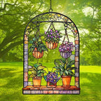 Garden Plant Pot Acrylic Suncatcher - Image 3