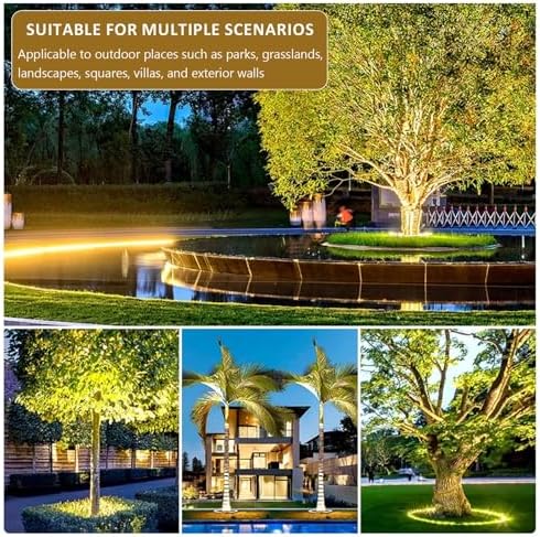 360° Tree Ring Light Outdoor, LED Landscape Spotlight - Image 7