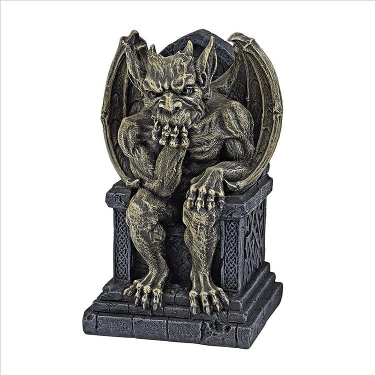 Design Toscano Hemlock's Gargoyle Throne Statue: Small - Image 2