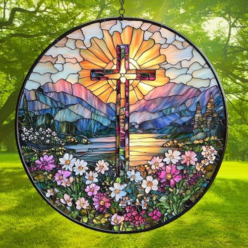 Cross Acrylic Suncatcher - Image 3