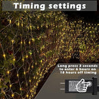 LED Net Lights, 360L 10×10 FT Outdoor Mesh Lights for patio, Pergolas - Image 5