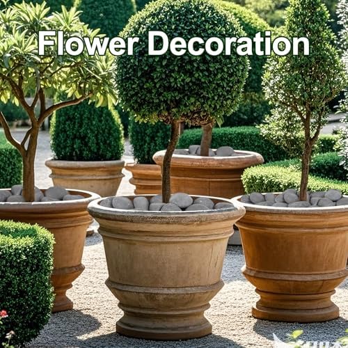 40 lbs Rocks for Outdoor Landscaping, 2-3" Decorative Planter Rocks - Image 5