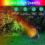 48W Wall Washer LED Lights, RGB 5000K Daylight Color Changing Wall Washer Light with Remote,IP65 Waterproof Outdoor LED Light Bar Suitable for Patio,Landscape Lighting Projects - Image 5