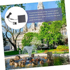 Solar Water Fountain Pump 150l/h for Pool and Garden Plants - Image 6