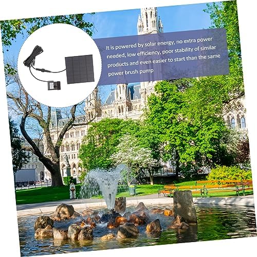 Solar Water Fountain Pump 150l/h for Pool and Garden Plants - Image 6