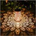 Peacock Solar Lanterns Outdoor Waterproof Hanging Solar Lights Peacock Gifts for Women Men Metal Decorative LED Lanterns for Yard, Patio, Lawn, Tabletop, Pathway, Landscape, Garden Decor by TIGGSY