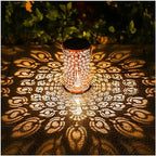 Peacock Solar Lanterns Outdoor Waterproof Hanging Solar Lights Peacock Gifts for Women Men Metal Decorative LED Lanterns for Yard, Patio, Lawn, Tabletop, Pathway, Landscape, Garden Decor by TIGGSY
