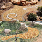 YISZM 10lbs Yellow River Rocks, 1-2 Inch Natural Pebbles for Indoor Plants, High Polished Decorative Stones Vase Filler Fish Tank Aquariums Landscaping Garden - Image 6