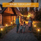Solar Torch Light with Flickering Flame for Halloween Decorations - Image 3
