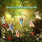 Yulejo 18 Pieces Garden Miniatures Fairies Mini Figurine Fairy Accessories Outdoor Decor for Garden Yard Lawn Supplies - Image 7