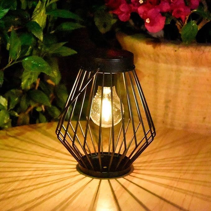 Solar Decorative Hanging Lights, Outdoor, for Garden, Balcony, Bedroom, and Courtyard - Image 4