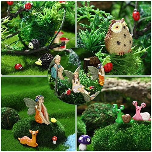 Unittype 120 Pcs Fairy Garden Accessories, Fairies Miniature Ornaments - Image 6