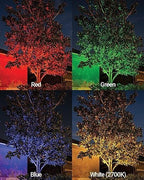 VOLT 12V Color Changing RGBW LED Cast Brass Outdoor Spotlight (Bronze) - Image 6