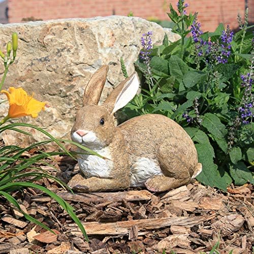 Design Toscano QM200861 Bashful The Bunny Lying Down Rabbit Outdoor Garden - Image 4