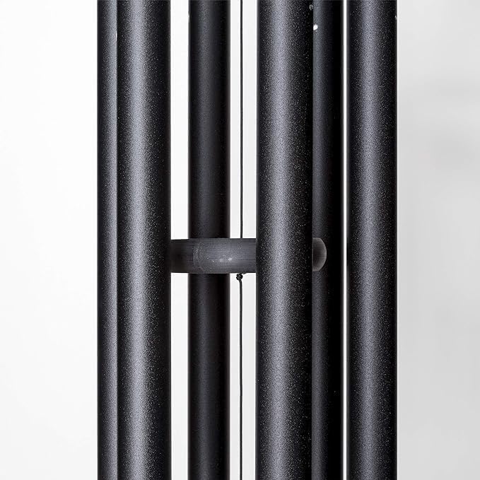 44" Aluminum Wind Chimes - Premium Wind Chime to Create a Zen Atmosphere - Wind Chime Suitable for Outdoor, Garden, Patio, Backyard, Garden Decoration with Wind Catcher Decor Gift (Black) - Image 4