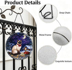 Stained Glass Window Hanging Siamese Cat Suncatcher Gifts for Wife 9.8" - Image 3