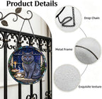 Stained Glass Window Hanging British Shorthair Cat Suncatcher Gifts 9.8" - Image 3