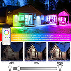 LED Flood Light Outdoor 800W Equivalent Smart RGB IP66 Landscape Lighting - Image 4