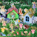 Unittype 120 Pcs Fairy Garden Accessories, Fairies Miniature Ornaments - Image 5