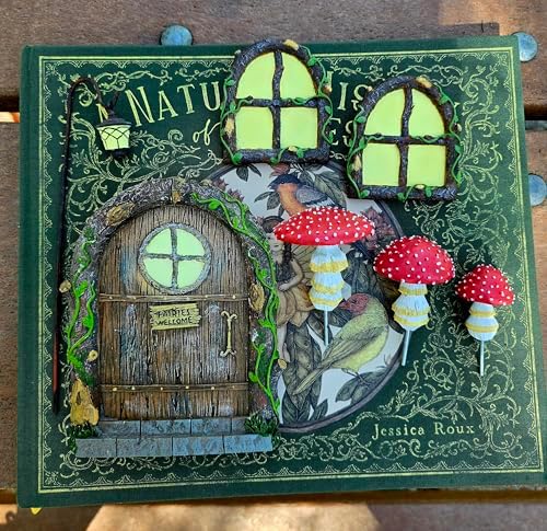 Fairy Doors for Trees with Glow in the Dark Mushrooms, Fairy Door, Fairy Garden, Fairy House Kit, Fairy Garden Accessories Outdoor kit, Fairy Doors for Trees Outdoor, Fairy Doors - Image 2