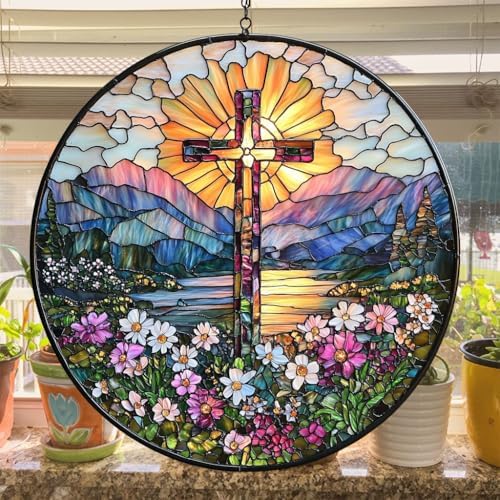 Cross Acrylic Suncatcher - Image 4
