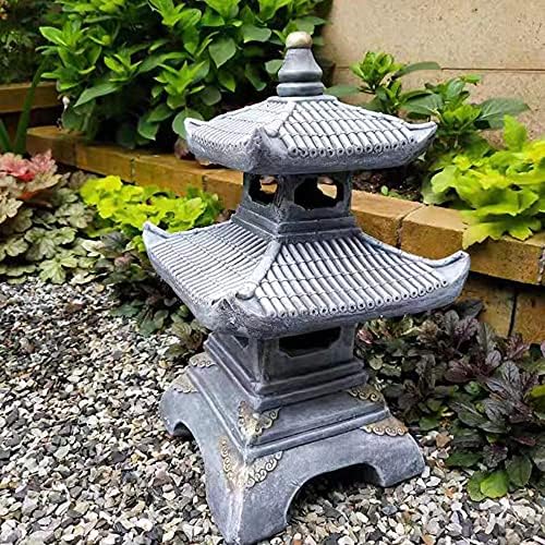 Garden Lantern Statue for Zen Asian Decor, Indoor Outdoor Use to Elevate Your Space - Image 2