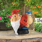 Design Toscano QM22997 Loonie Moonie Garden Gnome Statue, Medium - Image 6