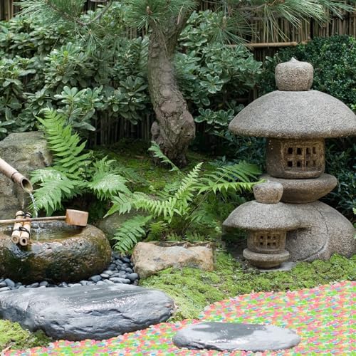 M METERXITY 50-Pack Glow in The Dark Rocks, 1.77" Resin Outdoor Garden Decorations Luminous Pebbles Stones for Garden Plants/Aquarium/Backyard Path, Aquarium Gravel [Light Blue] - Image 5
