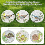 GZHERVICES Garden Stepping Stones, Decorative Lawn Steppers, and Round Concrete Stepping Stones—Decorative Stones Suitable for Gardens, Courtyards, Patios, Or Walkways(Multi-Colored-B) - Image 6