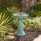 Smart Solar Aquanura IntelliSolar® Ceramic Outdoor Solar-Powered Fountain Kit, Converts Traditional Birdbath or Pond Into a Solar Fountain - Image 3