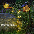 Fafeicy Solar Kettle Watering Can Light, Waterfall Glow - Image 3
