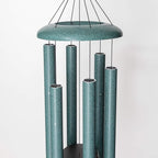 44" Aluminum Wind Chimes - Premium Wind Chime to Create a Zen Atmosphere - Wind Chime Suitable for Outdoor, Garden, Patio, Backyard, Garden Decoration with Wind Catcher Decor Gift (Green) - Image 3