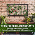 MyGift Large Geometric Metal Wall Trellis for Climbing Plants & Vines - Image 3