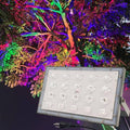 LED Rainbow Light RGB Flood Light 110V 40W IP65 Waterproof for Garden Backyard Outdoors by RSN+LED