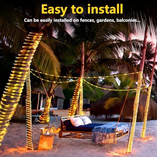 KNONEW 1000 LED Rope Lights Outdoor 328FT Rope Light for Outside Waterproof - Image 6