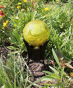 Achla Designs G6-Y-C, Lemon Drop 6-Inch Crackle Gazing Globe Ball, 6 - Image 5