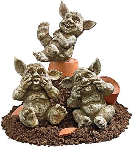 Design Toscano AL50212 Holy Terrors Gremlin Gargoyle Statues,Gothic Stone by DesignToscano