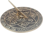 10'' Nautical Sundial – Timeless Outdoor Sundial Clock, Elegant Alumiunm Garden Decor, for Home Décor, Durable Weather-Resistant Yard Timepiece - Image 4