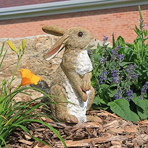 Design Toscano QM200681 Hopper the Bunny Standing Rabbit Indoor/Outdoor - Image 2