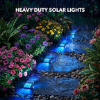 AGPTEK Solar Driveway Lights 12 Pack, Outdoor Deck Dock Marine Waterproof - Image 6
