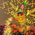 Solar Watering Can Lights, Hummingbird Hanging Lanterns, Mom Birthday Gifts by yulloyello