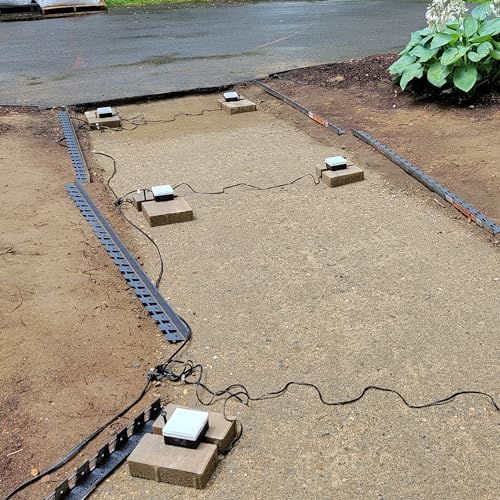LUMENGY Paver Light 4x4 Inch (3.93x3.93), 5000K Daylight, Glare-Free Brick Lighting for Driveways, Walkways, Pool Decks and Patios, 12V Hardwired, IP67 Waterproof, Drive-Over Rated - Image 5