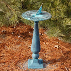 BestNest Rome Father Time Sundial and Baluster Pedestal - Image 2