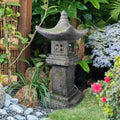 Solar-Powered Pagoda Lamp by Unknown