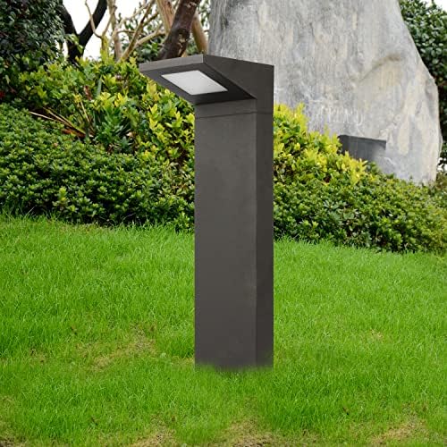 Landscape Lighting Outdoor Pathway LED Lights Modern Garden Lights Decorative Bollard Lamp IP54 Waterproof for Driveway Walkway Patio Lawn 5W 320Lm 27.6In 120V Wired - Image 2